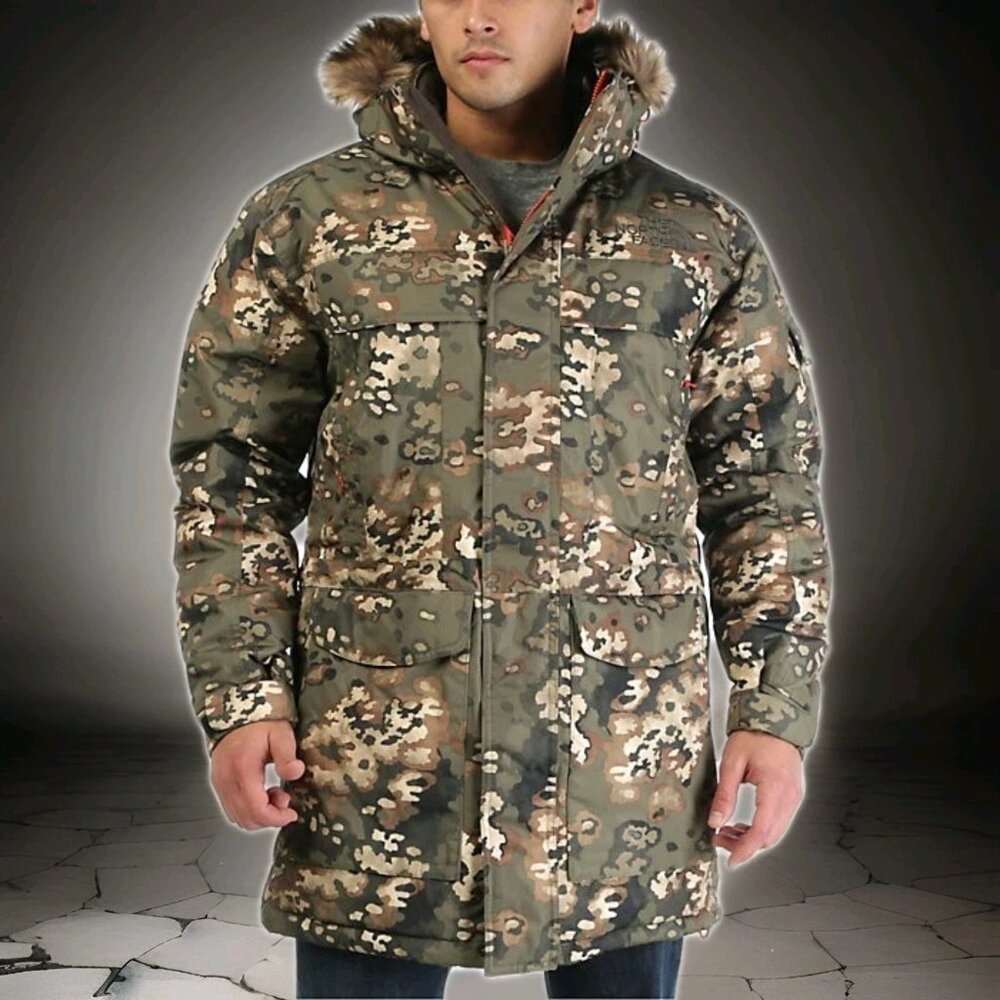 North Face Men's McMurdo Parka - XL/Camo RARE!